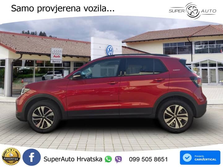 VW T-Cross 1.5 TSI DSG Energy 150 KS, LED+ACC+VIRT+GR SJED+KAM+PARK