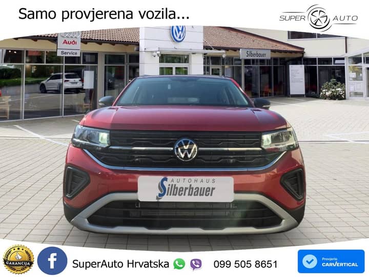 VW T-Cross 1.5 TSI DSG Energy 150 KS, LED+ACC+VIRT+GR SJED+KAM+PARK