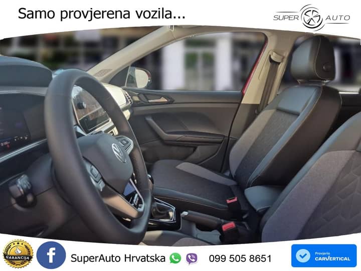 VW T-Cross 1.5 TSI DSG Energy 150 KS, LED+ACC+VIRT+GR SJED+KAM+PARK