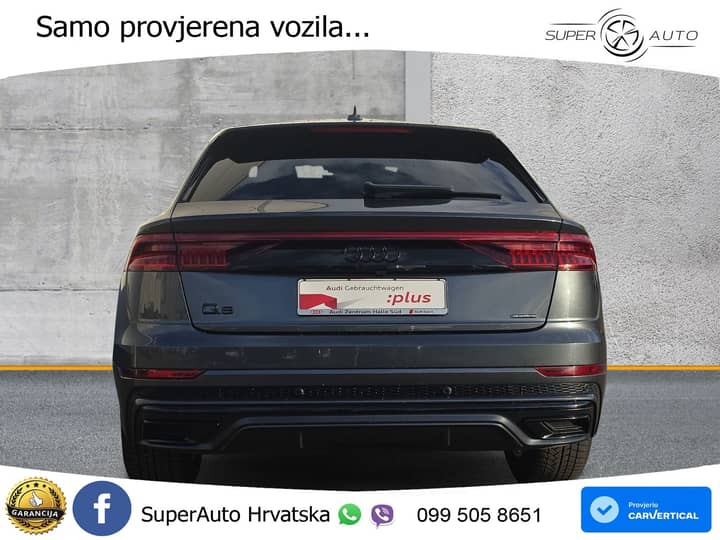 Audi Q8 50 TDI V6 quattro tiptronic S Line 286 KS, ZRAČNI+ACC+GR SJED+360+MATRIX
