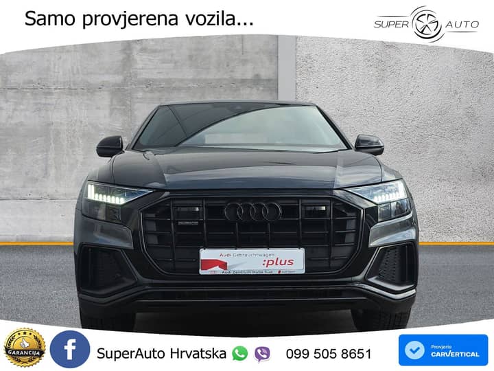 Audi Q8 50 TDI V6 quattro tiptronic S Line 286 KS, ZRAČNI+ACC+GR SJED+360+MATRIX
