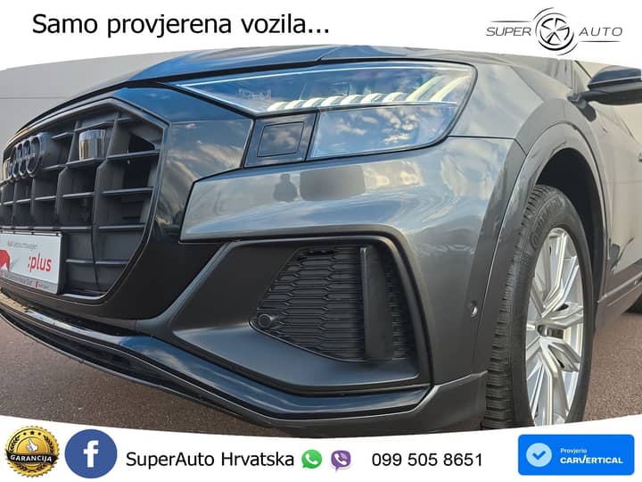 Audi Q8 50 TDI V6 quattro tiptronic S Line 286 KS, ZRAČNI+ACC+GR SJED+360+MATRIX