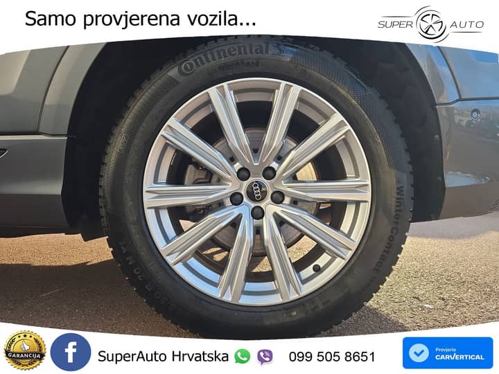 Audi Q8 50 TDI V6 quattro tiptronic S Line 286 KS, ZRAČNI+ACC+GR SJED+360+MATRIX
