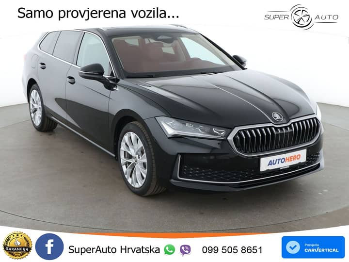 Škoda Superb Combi 2.0 TDI 4x4 L&K 193 KS, MATRIX+ACC+GR SJED+MASAŽA+KAM+PDC