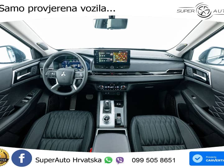 Mitsubishi Outlander 2.4 MIVEC 4WD Aut. Diamond 306 KS, ACC+360+4xGR SJED+PANO