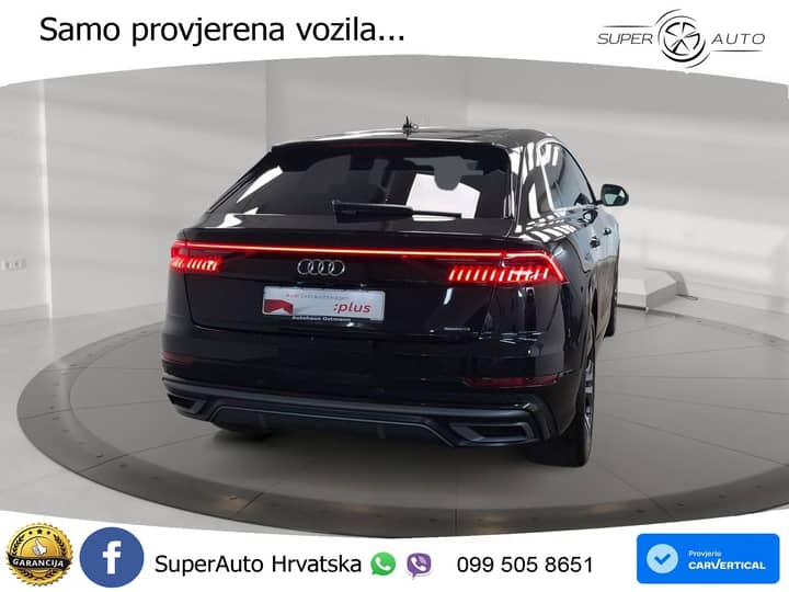 Audi Q8 50 TDI V6 quattro tiptronic S Line 286 KS, ZRAČNI+ACC+GR SJED+360+PDC