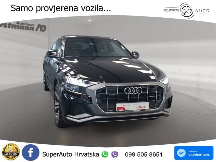 Audi Q8 50 TDI V6 quattro tiptronic S Line 286 KS, ZRAČNI+ACC+GR SJED+360+PDC