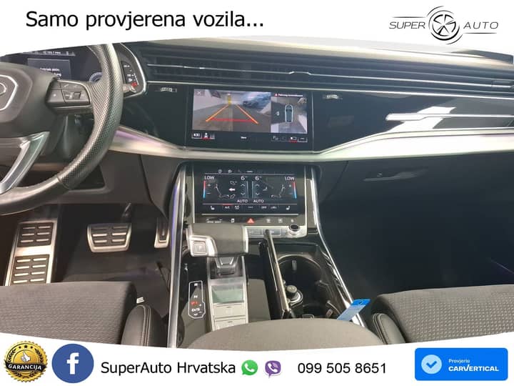 Audi Q8 50 TDI V6 quattro tiptronic S Line 286 KS, ZRAČNI+ACC+GR SJED+360+PDC