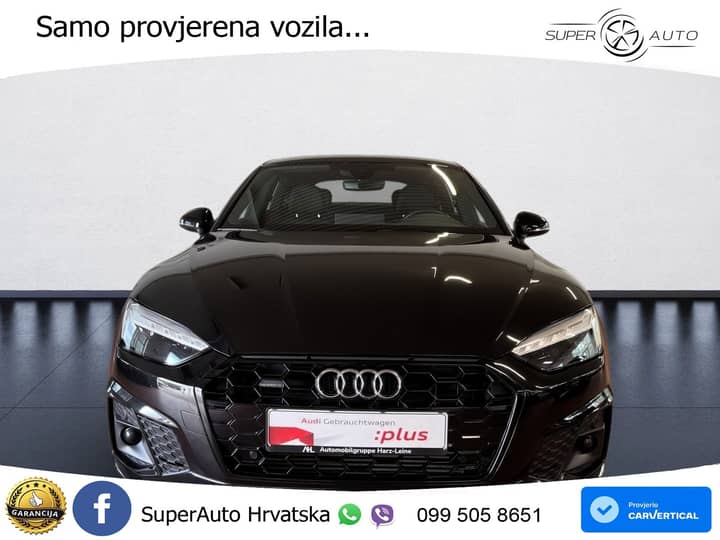 Audi A5 SB 40 TFSI quattro S tronic S line 204 KS, KAM+LED+GR SJED+VIRT+ASIST