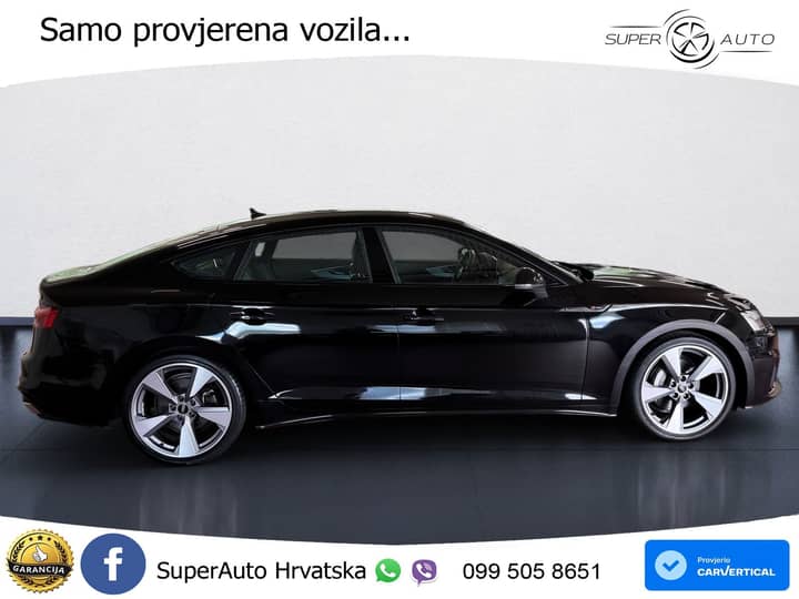 Audi A5 SB 40 TFSI quattro S tronic S line 204 KS, KAM+LED+GR SJED+VIRT+ASIST