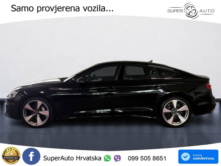 Audi A5 SB 40 TFSI quattro S tronic S line 204 KS, KAM+LED+GR SJED+VIRT+ASIST