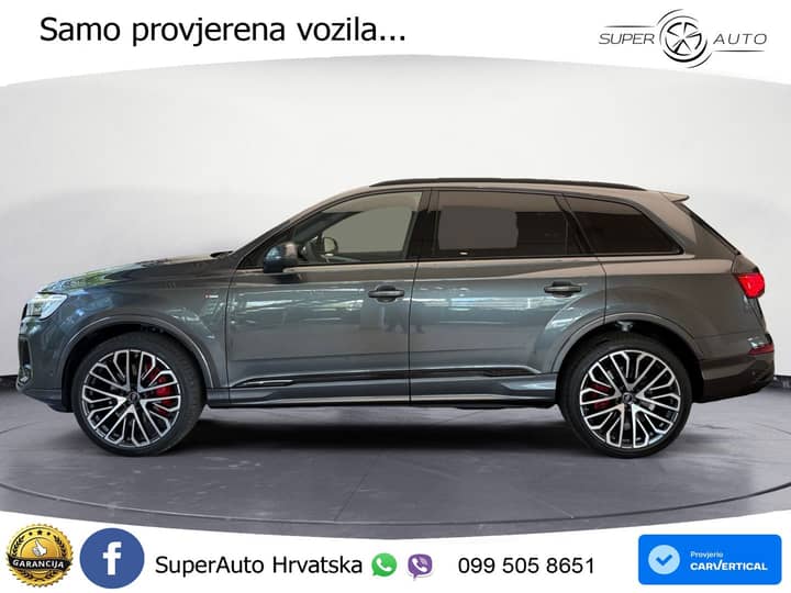 Audi Q7 50 TDI quattro Aut. 286 KS, 360+PANO+ZRAČNI+4xGR SJED+VIRT+NAVI