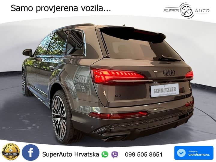 Audi Q7 50 TDI quattro Aut. 286 KS, 360+PANO+ZRAČNI+4xGR SJED+VIRT+NAVI