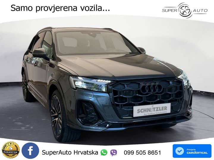 Audi Q7 50 TDI quattro Aut. 286 KS, 360+PANO+ZRAČNI+4xGR SJED+VIRT+NAVI