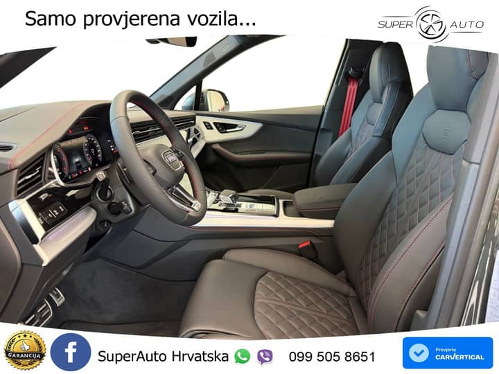 Audi Q7 50 TDI quattro Aut. 286 KS, 360+PANO+ZRAČNI+4xGR SJED+VIRT+NAVI
