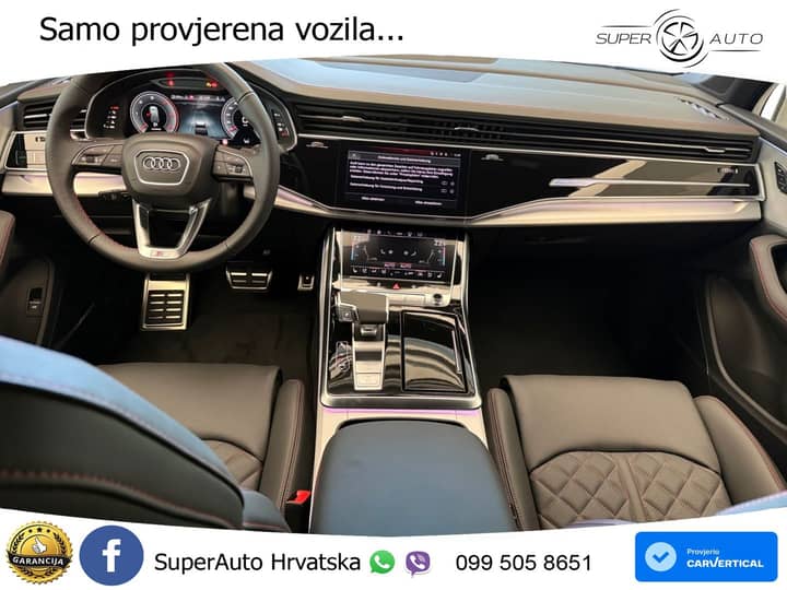 Audi Q7 50 TDI quattro Aut. 286 KS, 360+PANO+ZRAČNI+4xGR SJED+VIRT+NAVI
