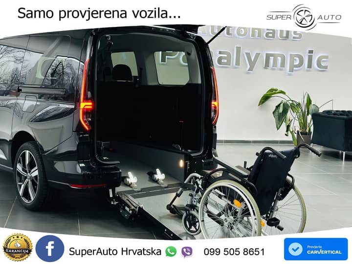 VW Caddy Maxi 1.5 TSI DSG Style 116 KS, RAMPA+LED+KAM+GR SJED+VIRT+ASIST