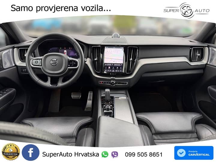 Volvo XC60 2.0d B5 AWD Aut. R Design 235 KS, ACC+KAM+LED+GR SJED+VIRT+NAVI+ASIST