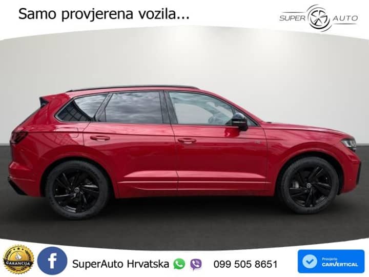 VW Touareg 3.0 TDI 4M Aut. R-Line 286 KS, PANO+ZRAČ+360+GR SJED+HEAD+ACC+KEY