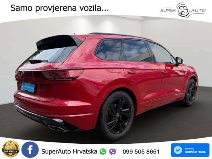 VW Touareg 3.0 TDI 4M Aut. R-Line 286 KS, PANO+ZRAČ+360+GR SJED+HEAD+ACC+KEY