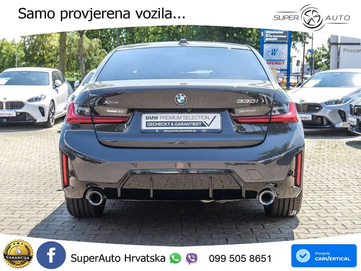 BMW 330i xDrive Aut. M Sport 245 KS, ACC+360+KEY+GR SJED+HEAD+VIRT+LANE