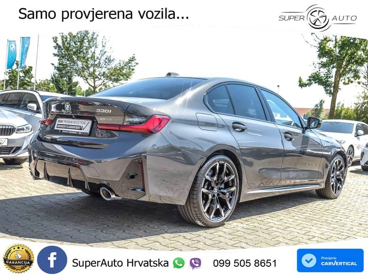 BMW 330i xDrive Aut. M Sport 245 KS, ACC+360+KEY+GR SJED+HEAD+VIRT+LANE