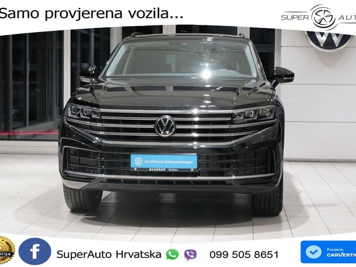 VW Touareg 3.0 TDI V6 4M Aut. Elegance 231 KS, MATRIX+ACC+GR SJED+KAM+PDC+ZRAČNI