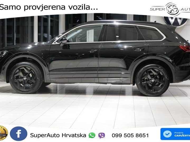 VW Touareg 3.0 TDI V6 4M Aut. Elegance 231 KS, MATRIX+ACC+GR SJED+KAM+PDC+ZRAČNI