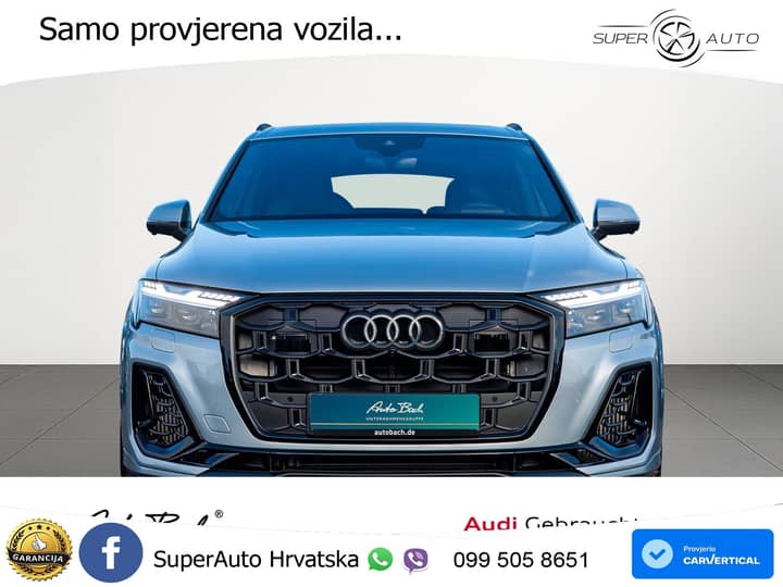 Audi Q7 55 TFSI quattro Aut. S line 340 KS, PANO+ZRAČ+360+GR SJED+HEAD+ACC+KEY