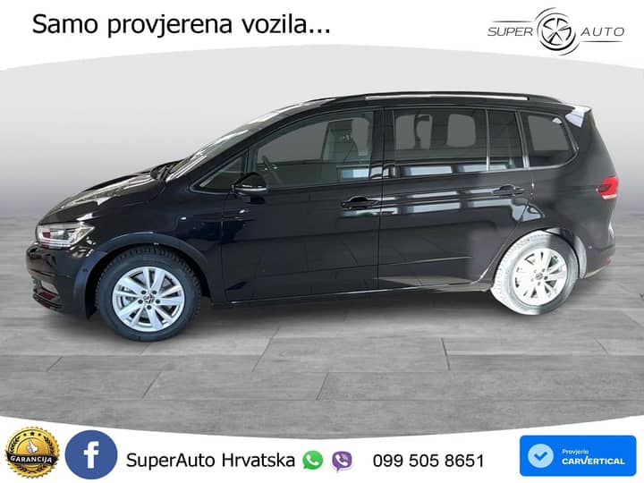 VW Touran 1.5 TSI DSG Highline 150 KS, 7-SJED+LED+ACC+GR SJED+KAM+PARK