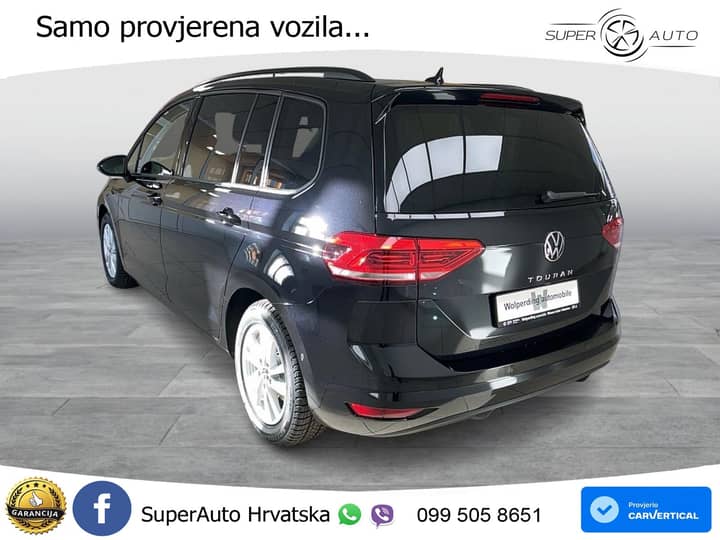 VW Touran 1.5 TSI DSG Highline 150 KS, 7-SJED+LED+ACC+GR SJED+KAM+PARK