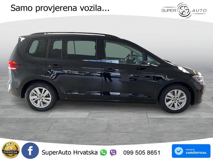 VW Touran 1.5 TSI DSG Highline 150 KS, 7-SJED+LED+ACC+GR SJED+KAM+PARK