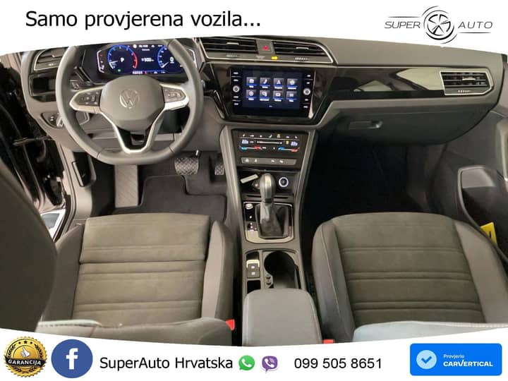 VW Touran 1.5 TSI DSG Highline 150 KS, 7-SJED+LED+ACC+GR SJED+KAM+PARK