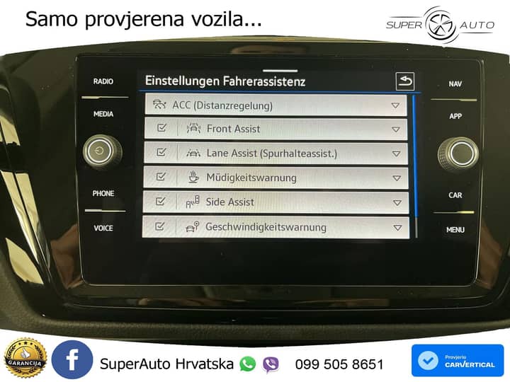 VW Touran 1.5 TSI DSG Highline 150 KS, 7-SJED+LED+ACC+GR SJED+KAM+PARK