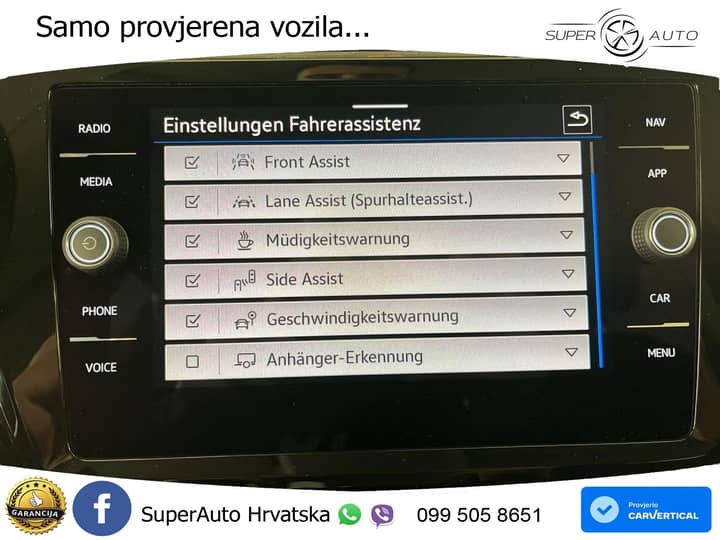 VW Touran 1.5 TSI DSG Highline 150 KS, 7-SJED+LED+ACC+GR SJED+KAM+PARK