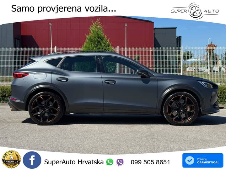 Cupra Formentor VZ5 2.5 TSI 4Drive DSG 390 KS, ACC+360+GR SJED+PANO+VIRT+ASIST