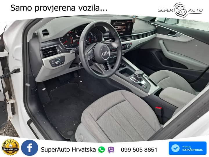 Audi A4 Avant 30 TDI Aut. 136 KS, REG 02/27 u PDV-u MATRIX+TEM+GR SJED+PARK