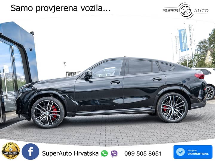 BMW X6 40d xDrive Steptronic M Sport 340 KS, LED+ACC+GR SJED+360+PANO