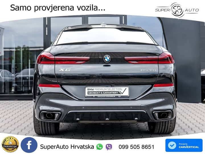 BMW X6 40d xDrive Steptronic M Sport 340 KS, LED+ACC+GR SJED+360+PANO