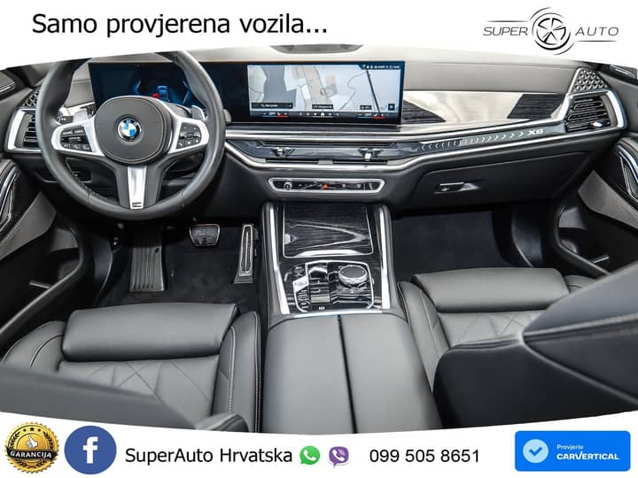 BMW X6 40d xDrive Steptronic M Sport 340 KS, LED+ACC+GR SJED+360+PANO