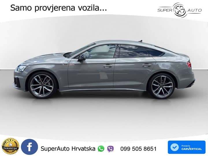 Audi A5 SB 40 TFSI quattro S tronic S line 204 KS, ACC+KAM+GR SJED+HEAD+ASIST