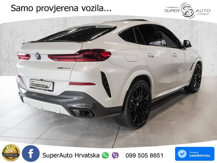 BMW X6 40d xDrive Steptronic M Sport 340 KS, LED+ACC+GR SJED+360+PANO