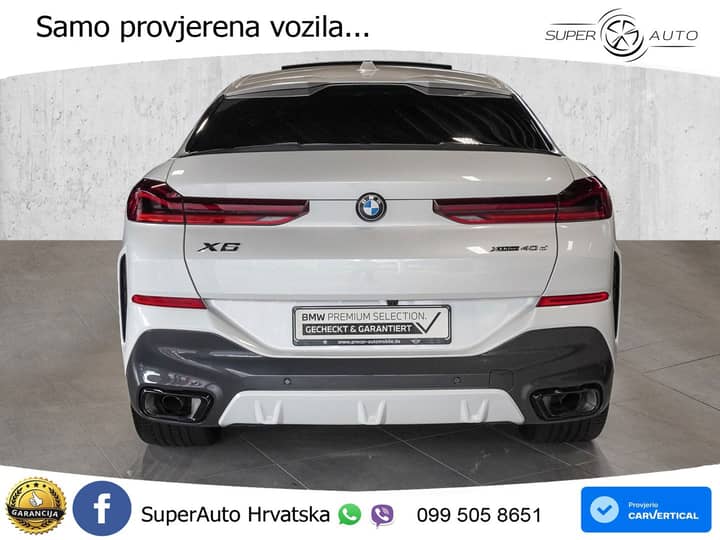 BMW X6 40d xDrive Steptronic M Sport 340 KS, LED+ACC+GR SJED+360+PANO