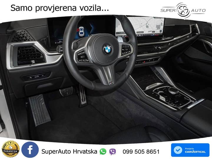 BMW X6 40d xDrive Steptronic M Sport 340 KS, LED+ACC+GR SJED+360+PANO