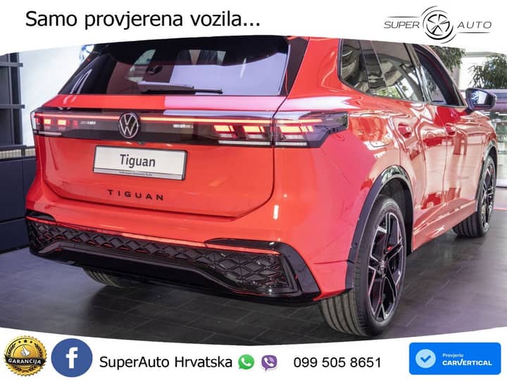 VW Tiguan 1.5 eTSI DSG R-Line 150 KS, LED+ACC+360+GR SJED+VIRT+PARK