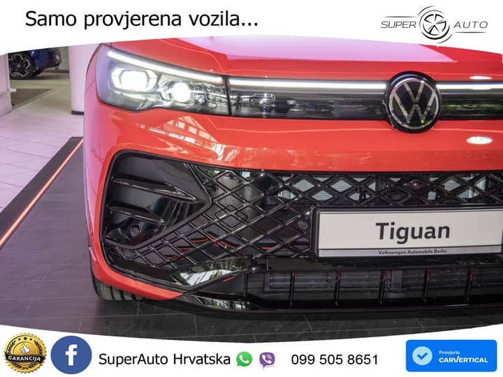 VW Tiguan 1.5 eTSI DSG R-Line 150 KS, LED+ACC+360+GR SJED+VIRT+PARK