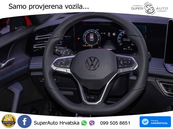 VW Tiguan 1.5 eTSI DSG R-Line 150 KS, LED+ACC+360+GR SJED+VIRT+PARK