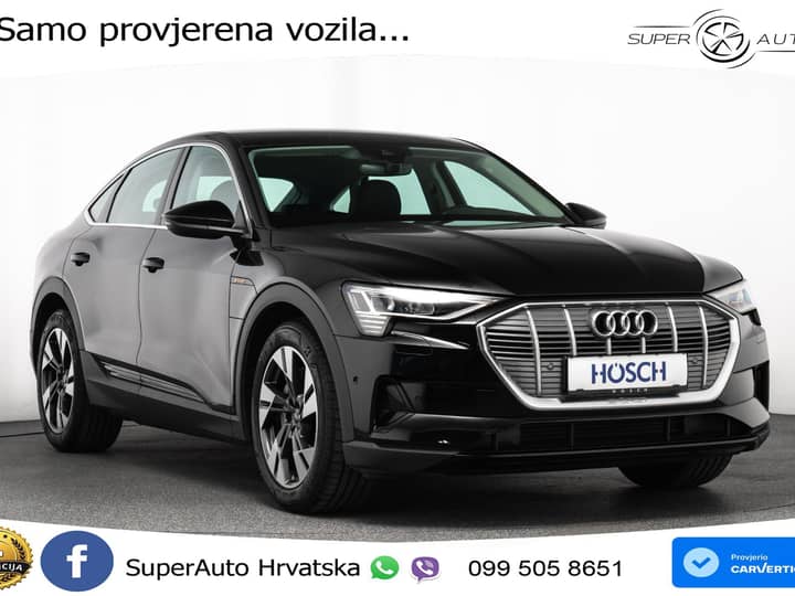 Audi e-tron SB 55 quattro 408 KS, ZRAČNI+GR SJED+VIRT+NAVI