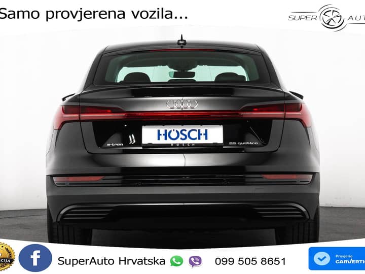 Audi e-tron SB 55 quattro 408 KS, ZRAČNI+GR SJED+VIRT+NAVI