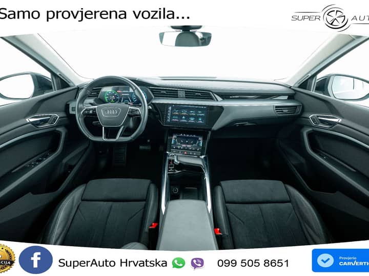 Audi e-tron SB 55 quattro 408 KS, ZRAČNI+GR SJED+VIRT+NAVI